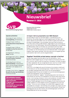 nieuwsbrief 2014 03