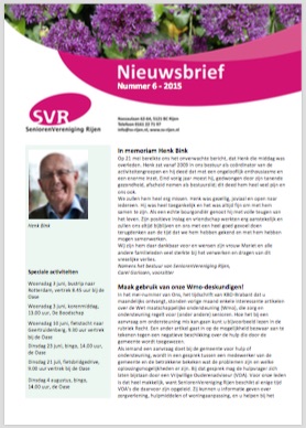 nieuwsbrief 2015 06