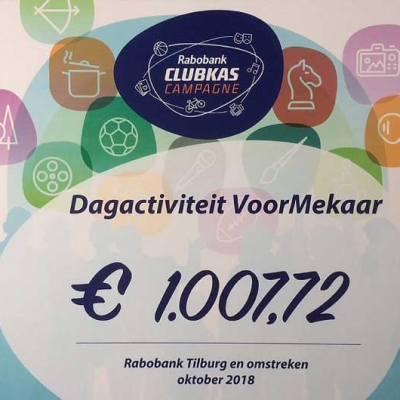 Geslaagde Clubkas-actie voor SV-Rijen en Dagactiviteit 'VoorMekaar'!