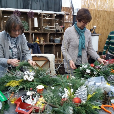 Mooie kerststukken!