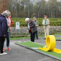 midgetgolf2014a - De afslag.