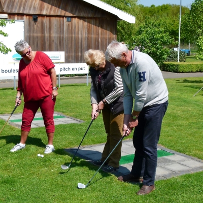 Clinics bij Pitch & Puttclub De Swing