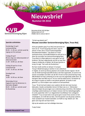 nieuwsbrief 2018 04