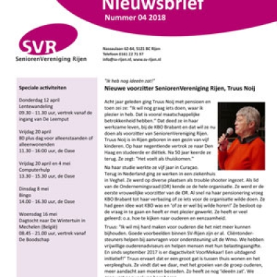 nieuwsbrief 2018 04 - 