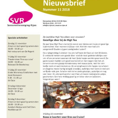 nieuwsbrief 2018 11 - 