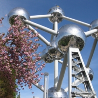 Het Atomium te Brussel - Het Atomium te Brussel