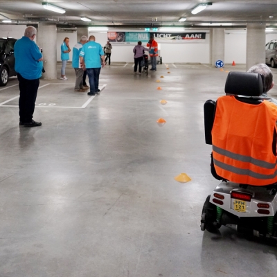 Veiligheid voor alles! Ook met scootmobiel en e-bike