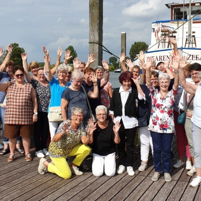 Gastvrouwen hadden een gezellig dagje uit