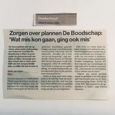 Bericht aan de leden