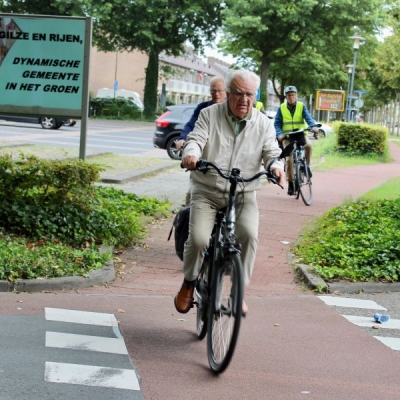 Fietsend naar het drukkerijmuseum