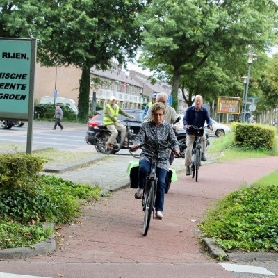Fietsend naar het drukkerijmuseum