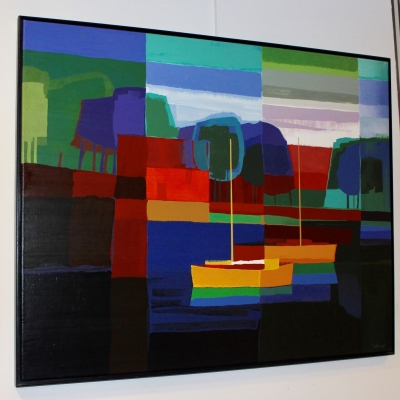 Expositie Bob van de Roer in de Oase