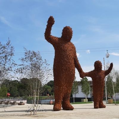 Senioren genieten van de Floriade Expo