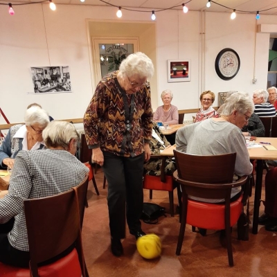 dobbelen bij een dubbele bingo - 