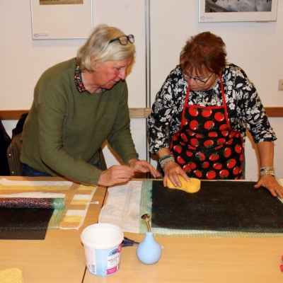 Geslaagde workshop wolvilten