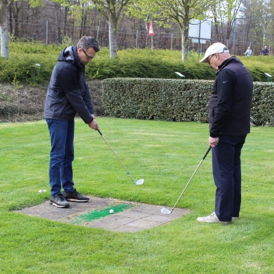 Burgemeester op bezoek bij 'de Swing'