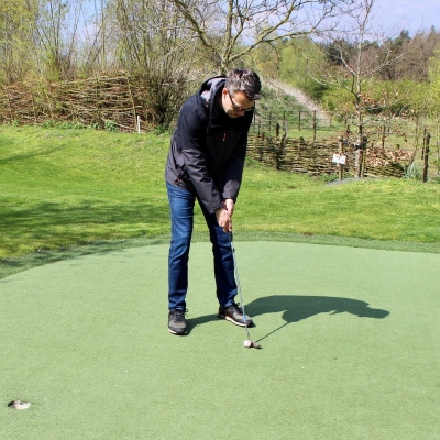 Burgemeester op bezoek bij 'de Swing'