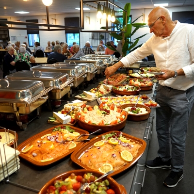 2023-09-15vrijwilligersdag - Een heerlijk koud-warm buffet voor de vrijwilligers