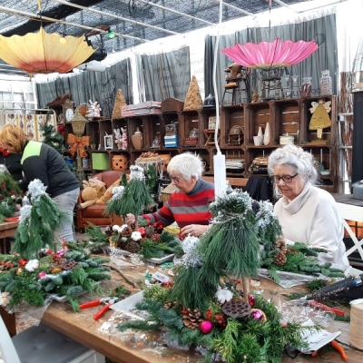 20231214 workshop bloemschikken Kerst - 