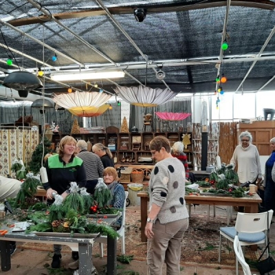 20231214 workshop bloemschikken Kerst - 