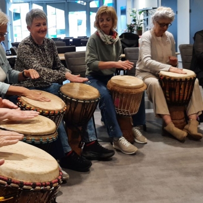 Nieuwe workshop Djembe blijkt schot in de roos