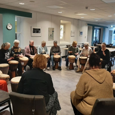 Nieuwe workshop Djembe blijkt schot in de roos