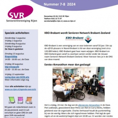 Digitale nieuwsbrief juli-augustus 2024 online