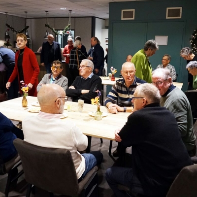 Gezellige nieuwjaarsreceptie 2025