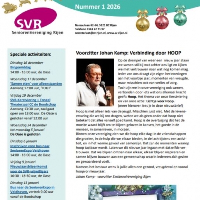 Digitale nieuwsbrief januari 2026