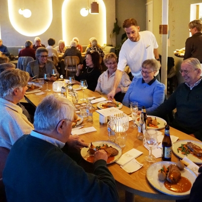 Herstart eetclub 'Samen eten' groot succes