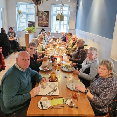 Nordic Walkinggroep trotseert Maartse buien