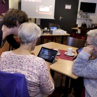 Spelletjes op de tablet